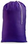 Handy Laundry (60Cm X 80Cm, Purple) - Nylon Laundry Bag - Purple, 22" X 32" - Sturdy Rip And Tear Resistant Nylon Material With Drawstring Closure. Ideal Machine Washable Nylon Laundry Bags For Colleg