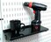 Wall Control ASM-SH-1606 B Deep Pegboard Shelf Assembly for Wall Control Pegboard Only, 6", Black