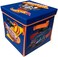 Hot Wheels A1686XX ZipBin Playmat and Storage from Peterkin 300 Car Cube, Solid, Brown