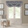ستارة نافذة ستارة نافذة من Elrene Home Fashions 20863ELR أنتوني بلاك رود جيب/عروة خلفية للستائر، فضية، نجمة قصيرة