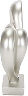 Dicksons ons Marriage Takes Three Matte Silver Finish 33cm Cross in Middle of Hearts Tabletopper
