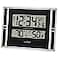 La Crosse Technology Atomic Digital Wall Clock, Black, One Size