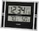 La Crosse Technology Atomic Digital Wall Clock, Black, One Size