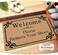 ZSL Indoor Outdoor Doormat Non Slip Door Mats Funny Welcome Front Door mat Personalized Design Kitchen Non Slip Entrance Shoe mat and Rugs (23.6 X 15.7 in) Welcome Please Remove Your Shoes
