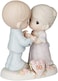 Precious Moments, We Share A Love Forever Young, 50th Anniversary, Bisque Porcelain Bisque Porcelain Figurine, 115912,Multi-colored,Medium