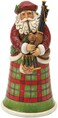 Enesco INJim Jim Shore Heartwood Creek Scottish Santa Figurine 6.75 in