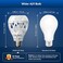 لمبة سانسي اضاءة LED 18 وات (ما دايت 150 وات)، مصابيح LED A21، مصابيح اضاءة 2500 لومن، اضاءة نهارية 5000 كلفن، قاعدة E26، غير قابلة للتعتيم، مصابيح LED ساطعة، 4 قطع