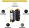 TATTU 4500mAh XLife Extended Life Replacement Battery for iRobot Roomba R3 500 600 700 800 900 Series 530 531 532 535 536 540 550 552 560 562 570 580 595 620 630 650 660 760 770 780 790 870 880 980