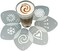 Aerolatte 035 Cappuccino Stencil Set, For Latte Coffee Art, Set Of 6 Stencils