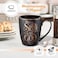 Christian Art Gifts Matte Black Ceramic Coffee Mug &ndash; 12 oz. Lead &amp; Cadmium-free Inspirational Scripture Coffee and Tea Mug for Men &amp; Women with Bible Verse: Be Still and Know That I Am God&ndash;Psalm 46:10