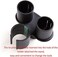 مكنسة كهربائية بديلة لفرشاة الشعر EZ SPARES (5 قطع) تناسب 32 ملم و35 ملم مجموعة فرش شعر لإزالة الشعر (5 قطع)