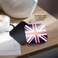 3dRose British Flag - Red White Blue Union Jack Great Britain United Kingdom UK England English Souvenir GB - Soft Coasters, Set of 8 (cst_159852_2)