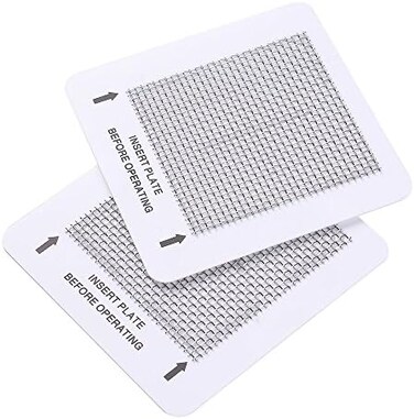 KingPavonini Ozone Plates Ceramic Washable Purification Air Purifier 4.5" x 4.5" Air Fresh Replacement Parts (2-PCS)