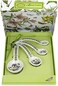 Portmeirion Home &amp; Gifts 4-Piece Measuring Spoon, Porcelain, Multi-Colour, 4.6 x 6 x 2.25 cm