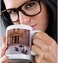 3dRose Danita Delimont - Jordan - Camel, Facade of Treasury (Al Khazneh), Petra, Jordan - AS16 KSU0059 - Keren Su - Mugs 11 oz White mug_132784_3