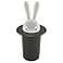 Alessi   Magic Bunny ASG16 B - Design Toothpick Holder in Thermoplastic Resin, Black