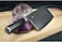 شن ساطور كلاسيكي مقاس 7 بوصة بمقبض من خشب الباكا جونيور ودمشق VG-MAX مع شفرة ستيل ستيل الحديثة لتقطيع الأعشاب أو ملتقطة الفواكه، DM0712، فضي