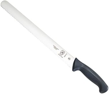 Mercer Culinary Millennia Level A4 Cut Glove, 18 Ga, X-Large, Blue 12-Inch Wavy Edge Slicer Black M23112