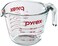 Pyrex Prepware 2-Piece Glass Measuring Set, 1 and 2-Cup, 2 Pack, Clear