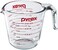 Pyrex Prepware 2-Piece Glass Measuring Set, 1 and 2-Cup, 2 Pack, Clear