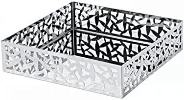 Alessi MSA10"Cactus" Paper Napkin Holder Silver