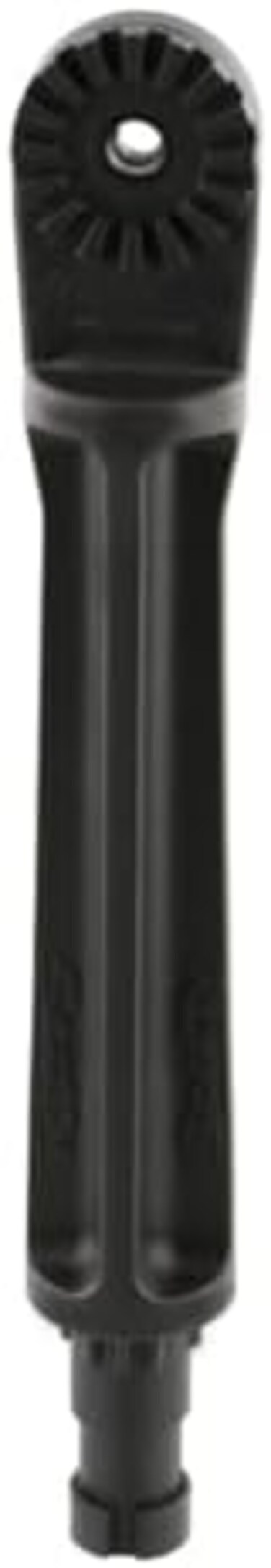 حامل صنارة الصيد سكوتي 259، أسود، صغير، قابل للتمديد.