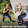 Serious Steel Fitness Mini Resistance Loop Bands   Rehab and Prehab Stretch Bands   12' Exercise Workout Bands (Sets of 5 Pack and Sets of 10 Pack Trainer Options Available!)