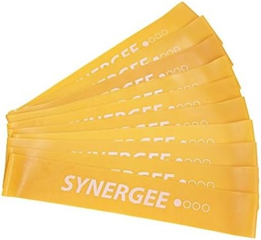 أربطة مقاومة للياقة البدنية من Synergee أربطة دائرية صغيرة تعمل بشكل أفضل على ممارسة الرياضة في المنزل أو صالة الألعاب الرياضية
