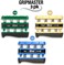 Prohands Gripmaster Hand Exerciser, Finger Exerciser (Hand Grip Strengthener), Spring-Loaded, Finger-Piston System, Isolate &amp; Exercise Each Finger