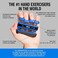 Prohands Gripmaster Hand Exerciser, Finger Exerciser (Hand Grip Strengthener), Spring-Loaded, Finger-Piston System, Isolate &amp; Exercise Each Finger
