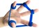 Airisland Finger Stretcher Hand Resistance Bands Hand Extensor Exerciser Finger Grip Strengthener Strength Trainer Gripper set for Arthritis Carpal Tunnel Exercise Guitar and Rock Climbing 3pcs