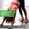 Gaiam Yoga Block Wedge - Lightweight EVA Foam - Yoga Wedge for Wrist and Lower Back Support - Slant Board for Comfortable Yoga Poses and Angles, (20" L x 6" W x 2" H), Deep Purple