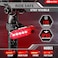 BLITZU Bike Lights Set &ndash; Gator 450 LED USB-C Rechargeable Headlight &amp; Rear Taillight with Front and Back Bike Reflectors &ndash; Bicycle Accessories for Night Riding, Men &amp; Kids