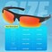 Duduma Sport Sonnenbrille Herren Polarisiert Sportbrille Fahrradbrille Radsportbrillen UV400 Schutz fr Mnner Sport Angeln Laufen Fahren