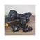 JBM Adult BMX Bike Knee Pads and Elbow Pads with Wrist Guards Protective Gear Set for Biking, Riding, Cycling and Multi Sports&iuml;&frac14;&scaron; Scooter, Skateboard, Bicycle, Rollerblades (Black, Adult)