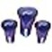 Team Golf NFL Numbered 1, 3, &amp; X, Fits Oversized Drivers, Utility, Rescue &amp; Fairway Clubs, Velour Lined for Extra Club Protection