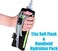 LX LERMX LERMX Quick Grip Chill 17 oz Handheld soft Flask Water Bottle Hydration Pack (17 oz Black)
