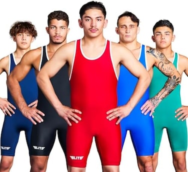 Elite Sports Men&rsquo;s wrestling singlets, Elite Sports Standard Singlet for Men Wrestling Uniform