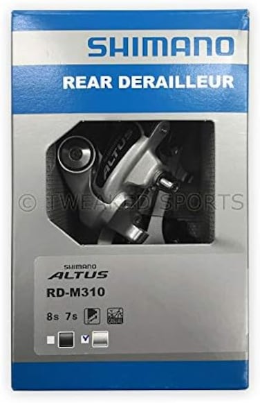 SHIMANO Schal Altus RD-M310 7/8-fach schwarz Fahrrad MTB Direktmontage Bike