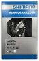 SHIMANO Schal Altus RD-M310 7/8-fach schwarz Fahrrad MTB Direktmontage Bike