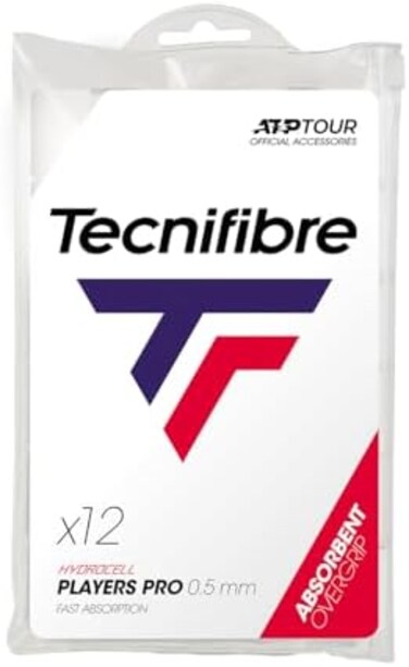 Tecnifibre Pro Players Overgrip 12x white