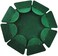 FAMI Golf Putting Cup Indoor Golf All-Direction Putting Hole Golf Practice Hole Cup Surface Flocking for Office Indoor Outdoor
