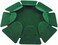 FAMI Golf Putting Cup Indoor Golf All-Direction Putting Hole Golf Practice Hole Cup Surface Flocking for Office Indoor Outdoor