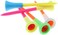 Crestgolf Rubber Cushion Top Plastic Golf Tees Mixed Colors Pack of 50pcs