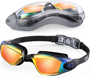 نظارات سباحة إيجند، نظارات سباحة مانعة للتسرب، حماية كاملة، للبالغين من الرجال والنساء والشباب