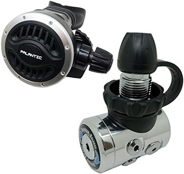 سكوبا تشويس منظم غطس سكوبا بالانتيك AS105 DIN قابل للتعديل للمرحلة الثانية مع خرطوم 27 بوصة