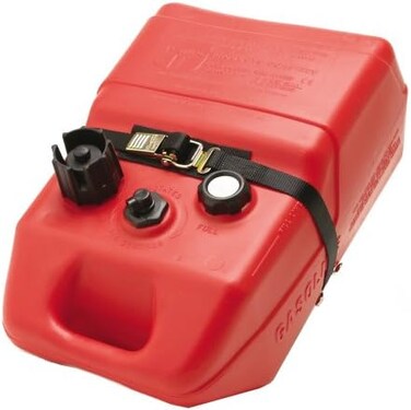 صندوق بطارية غاز من BoatBuckle Kwik-Lok مع حزام ملون، 2.54 سم × 1.22 متر، بيج (F05343)