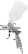 Campbell Hausfeld General Purpose HVLP Gravity Feed Paint Spray Gun with 600mL Canister (DH580000AV)