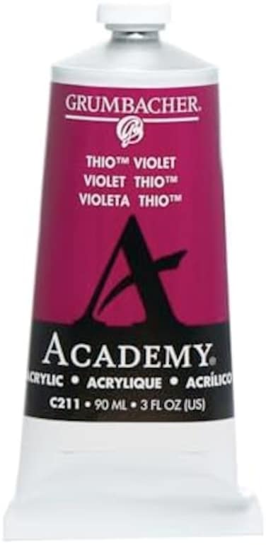 Grumbacher ACADEMY ACYL 90ML THIO VIOLET