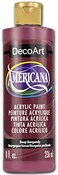DecoArt DA128-9 Americana Acrylics, 8-Ounce, Deep Burgundy